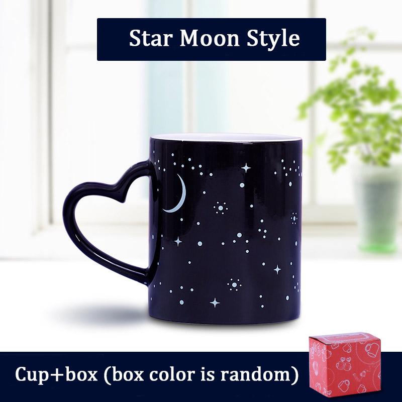 Customized Coffee Mugs Ceramic Magic Mug Pour In Hot Water Pictures Display Print Photo LOGO Text DIY Change Color Cup Gifts