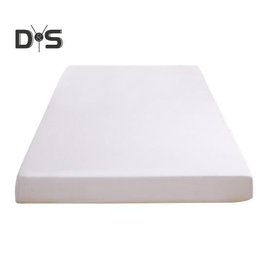 

Простыня на резинке для спальни с противоскользящей эластичной лентой, однотонная, водонепроницаемая, стирается в стиральной машине, полностью упакованная, защитный чехол для матраса в гостиничном общежитии S Non waterproof