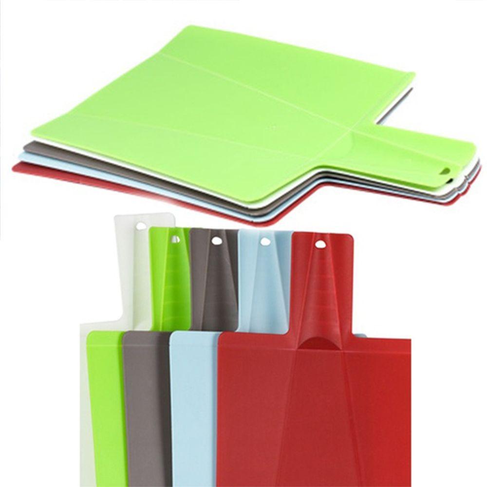 Food Accessories Skidproof Cooking Folding Kitchens Tool Plastic Cutting Boards Chopping Board