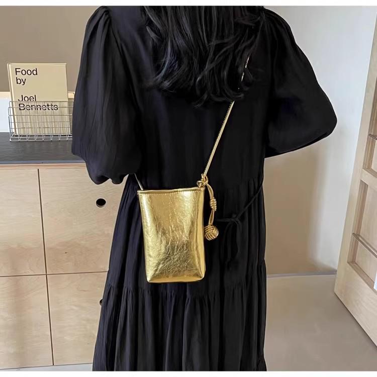 Bolsa Transversal Estilosa para Celular Feminina, Porta-Chaves Mini de Verão 2025 e Bolsa de Ombro Único