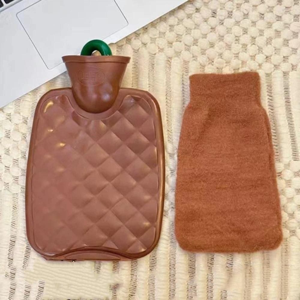 Anti-scalding Hot Water Bottle Removable Cover Hand Warmer Cute Hot Water Bag Hand Warming
