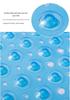 Eco-friendly PVC Anti-slip Bathtub and Shower Mat with Suction Cups