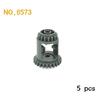 MOC Technical Gear Axle Bricks Parts Worm Rack Conector Train Car Crane Model Technical CROSS Axle Building Blocks Bricks Toys