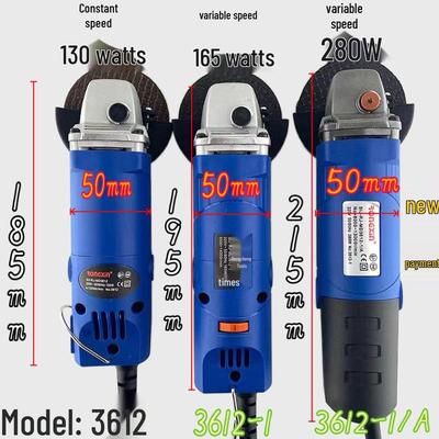 Rebarbadora de Ângulo Micro Compacta com Controlo de Velocidade para Limpeza de Cordões de Soldadura e Corte