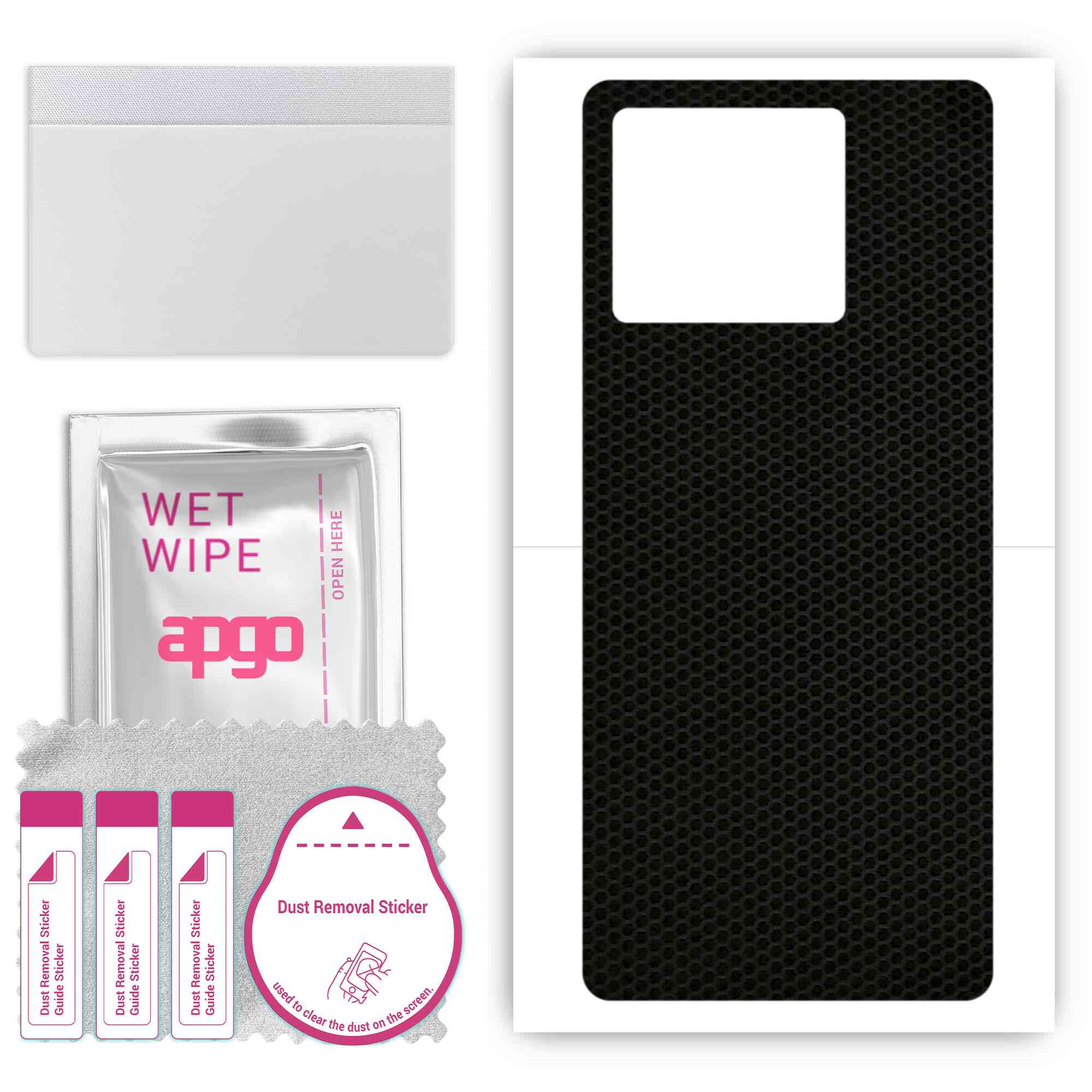 

Apgo Protective Skin Sticker для задньої панелі, сумісний із ZTE Nubia Z40S Pro, Wrap Film, Foil, Vinyl - Pattern Matrix
