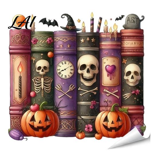 Reusable Decorative Window Sheets Halloween Static Clings Spooky Ghost Floral Skull Stickers Cling Decals for Glass No-Adhesive Party Indoor Outdoor
