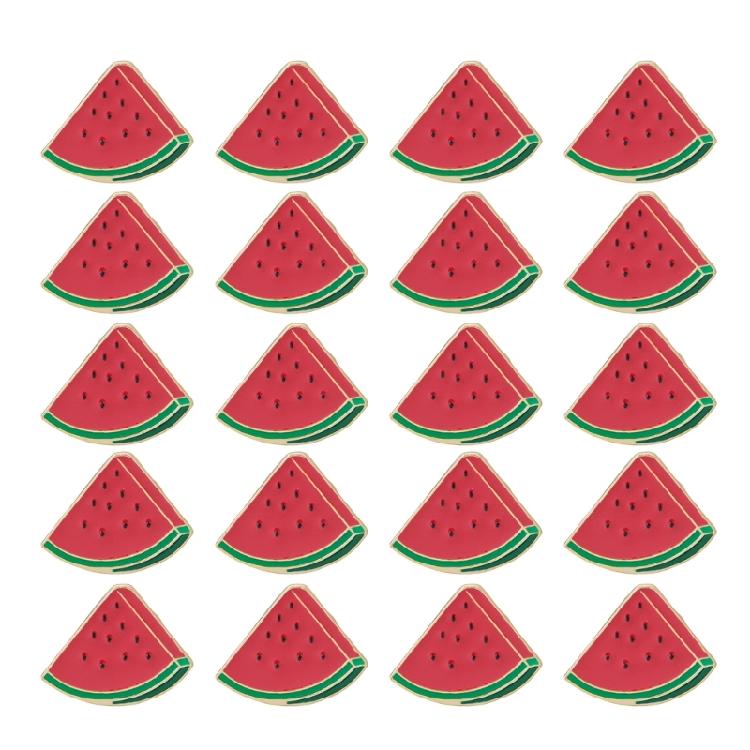 Fruit Watermelon Pin Alloy Brooch Multifuntional Accessory Cartoon Pin Watermelon Brooch Present for Fashion Enthusiasts