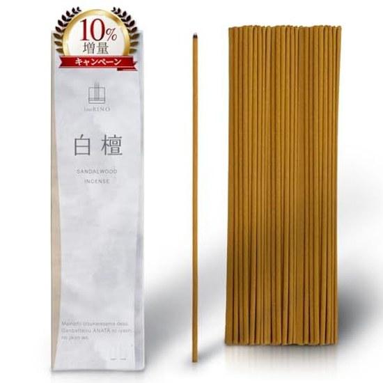 Incense Sandalwood Stick Made Japan Approximately 60 Sticks 20g No Holder INB-20N3 Type Supervised Aroma Instructor Smoke Tested 7 Types Additive-Free