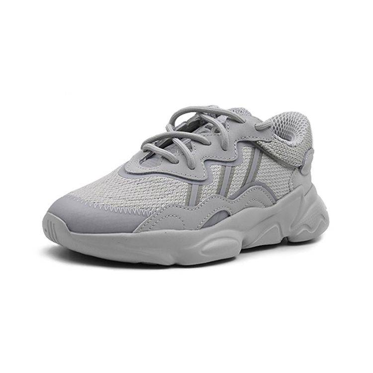 Adidas Originals Ozweego Cushioning Durable Low-Top Kids Casual Shoes Kids sneaker Gray GX1645