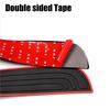 4pcs Car Door Plate Protector Stickers Rubber Durable Car Sticker Sill Scuff Cover Anti Scratch Decal Door Plate Protector