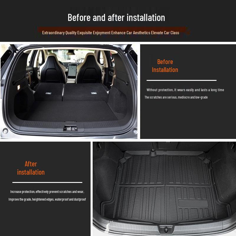 Mitsubishi Lancer Eclipse Cross Outlander Pajero V93/V97 Foldable Waterproof Trunk Mat