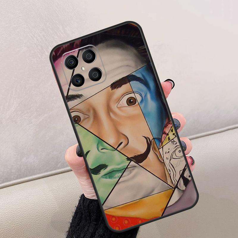Salvador Dali Art Case For Honor Magic 7 Lite 5 6 Pro Cover For Honor X9b X9a X9c X8a X8b X9 200 400 50 70 90