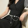 Pearl Waist Chain Accessories Dress Fashion Elegant Chain Belt Women's Decorative Chain