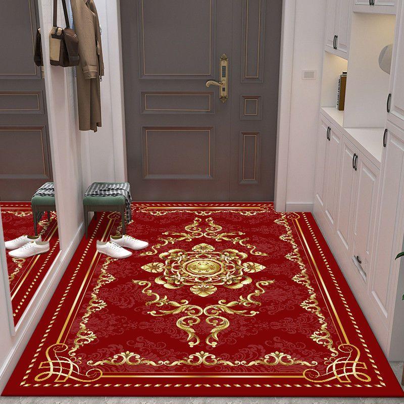 European Style Entrance Door Mat Bedroom Door Anti Slip and Absorbent Bathroom Floor Mat Bathroom Door Mat