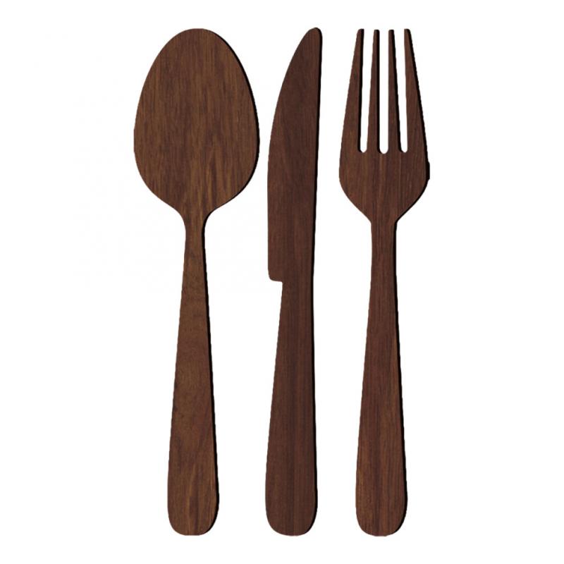 1Sets Rustikale Küchen-Wandkunst Aus Holz In Für Zuhause