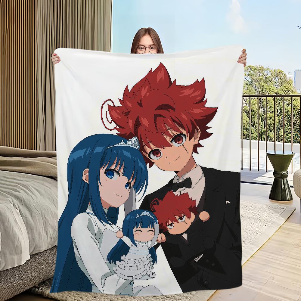 

Yozakura АНИМЕ Y-Yozakura теплое Мягкое плюшевое одеяло-миссия для дивана, гостиной, семейного офиса, спальни, для путешествий, подарок, Фланель 30x40in