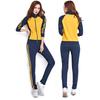 Premium Women Sportswear Set Spring Autumn Casual Running Outfit Korean Style Loose Fit Two Piece Fashionable