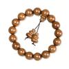 Handcrafted Six-Lobed Dragon Wood Buddhist Beads Rosary, 20mm