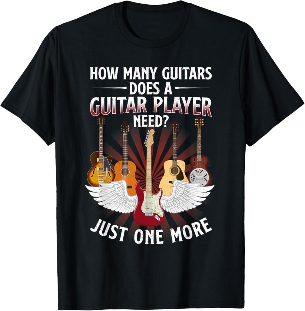 Funny Guitar Art for Men Women Kids Guitar Player Guitarist T-Shirt