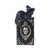 Halloween Resin Book Sculpture Ghost Hunter Hand Statue Decorative Figurine Spooky Devil Eye Collectible Tabletop Ornament