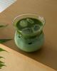 Irregular Heat-resistant Glass Matcha Cup Handmade Glass Cup High Borosilicate Heat-resistant Glass Japanese Style Coffee Cup