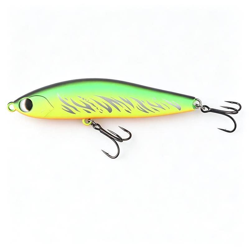 HOWELL Stream Sinking Pencil Fishing Lure Midwater Treble Hook Hard Bait for Freshwater/Saltwater Fish Lake River Use Sea Bass