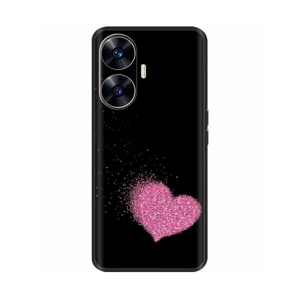 Θήκη Κινητού Για Realme C55 Μόδα Μαλακή Υγρή Σιλικόνη Πλήρης Προστασία Πίσω Κάλυμμα Για Realme Narzo N55 Θήκη C 55 RMX3710 Fundas