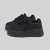 Height-increasing Thick Baseplate Shoes Women's Low-top Shoes Simple and Versatile Casual and Lightweight Bread Shoes White Shoes 2