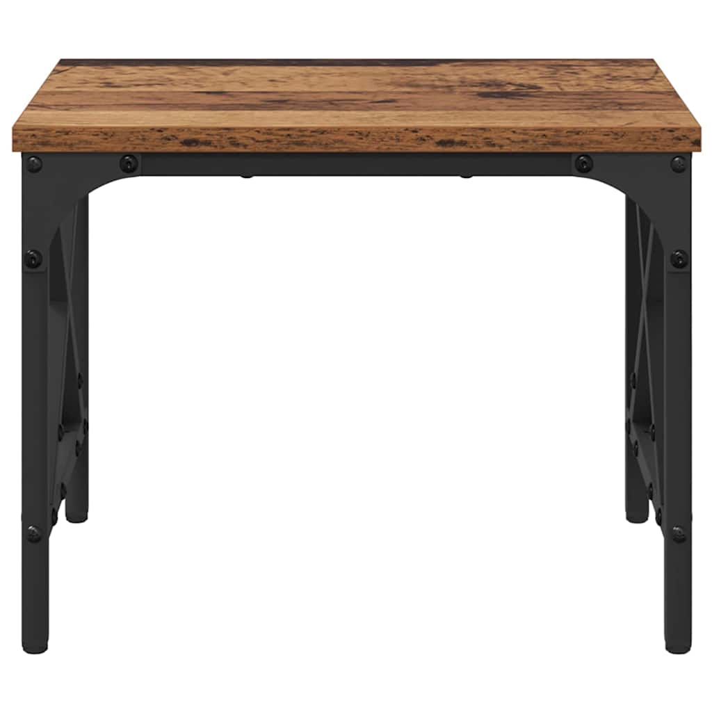 Printer Stand Reclaimed Wood 40 x 30 x 31 cm Engineered Wood