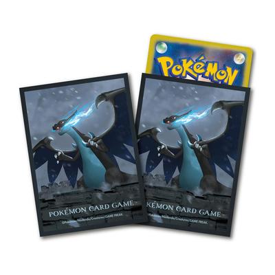 Pokemon Center Original Pokemon Card Game Deck Shield Mega Charizard X Old Castle