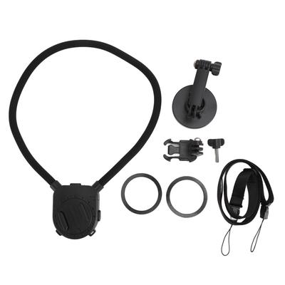 Phone Neck Holder Magnetic POV 360 Degrees Adjustable Anti Shaking Automatic Locking Phone Stand Hanging
