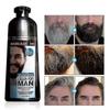 2025 200ml Permanent Beard Dye Shampoo For Men, Mustache Beard Dying, Removal White Grey Beard, Hair Men Beard Dye Shampoo