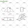 Indoor Four-Sided Climbing Frame & Physical Trainer