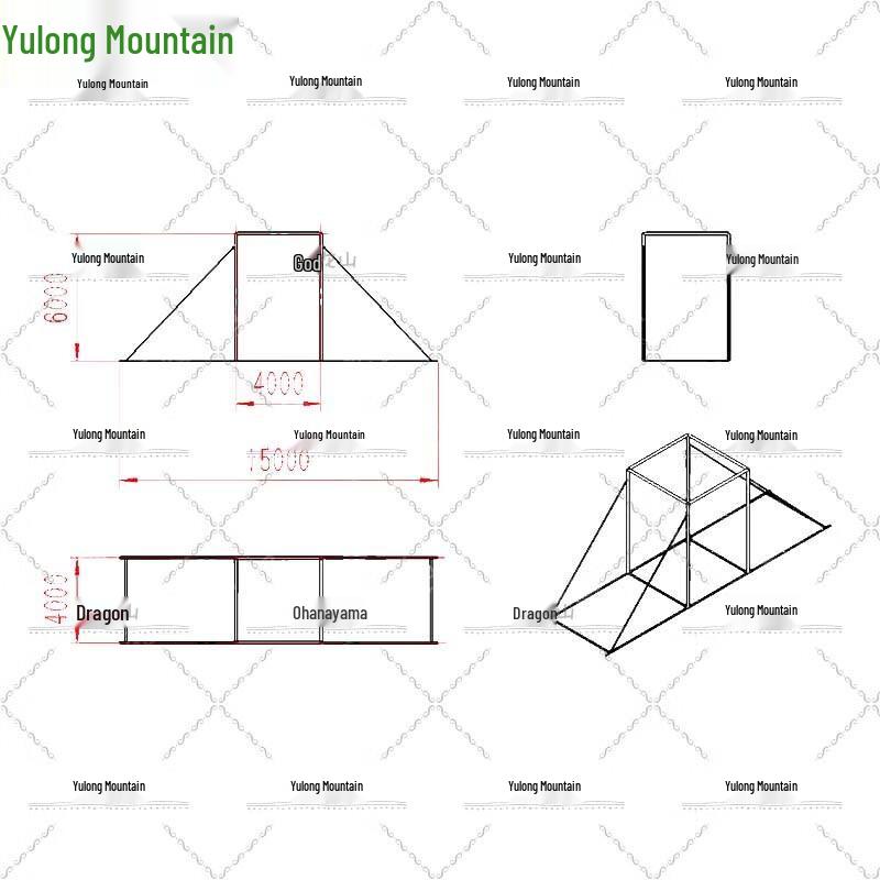 Indoor Four-Sided Climbing Frame & Physical Trainer