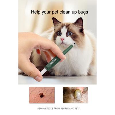 Pet Bug łapanie długopis przenośny kot pielęgnacja psa długopis do łapania owadów zaznacz usuń narzędzia artykuły dla zwierząt