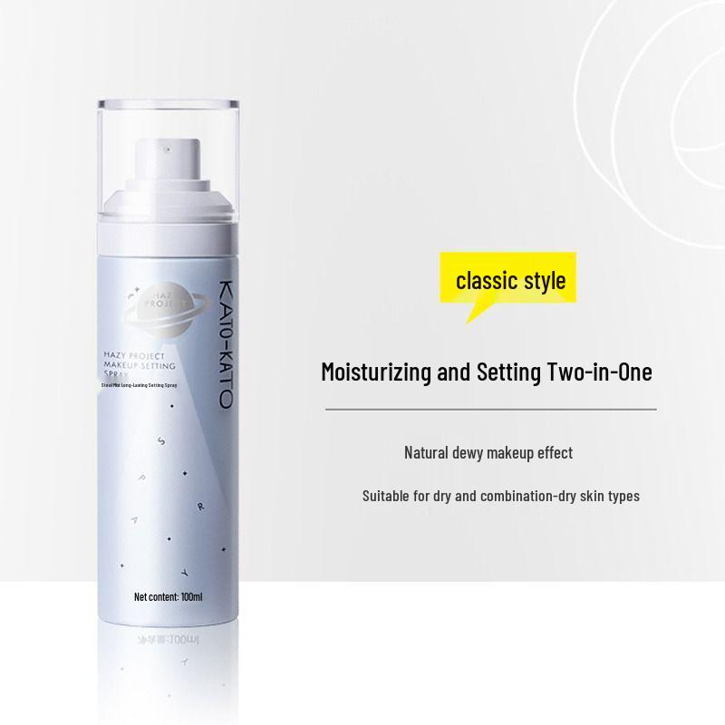 KATO-KATO Long-lasting Oil-Control Setting Spray & Powder for Dry/Oily Skin Standard Size