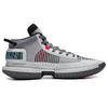 New LiNing Badfive 3 Ultra Cushioning Anti Slip And Wear Resistant Mid Top Basketball Shoes Men's Gray ABFS011-12