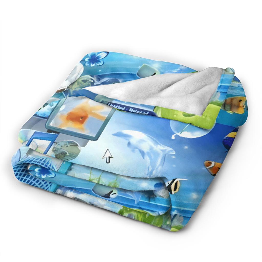 Farbe Frutiger Aero 2yk Decke Picknick Flanell Bettwäsche Überwürfe Für Sofa Bett Warm Weich Design Qualität Tagesdecke Geschenkidee