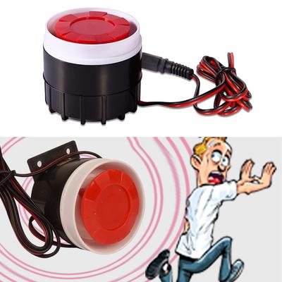 Piezoelectric Buzzer Alarm Horn Anti-theft Alarm Wired 12v 24V 220V 120db Wired Mini Sound Alarm Siren Horn