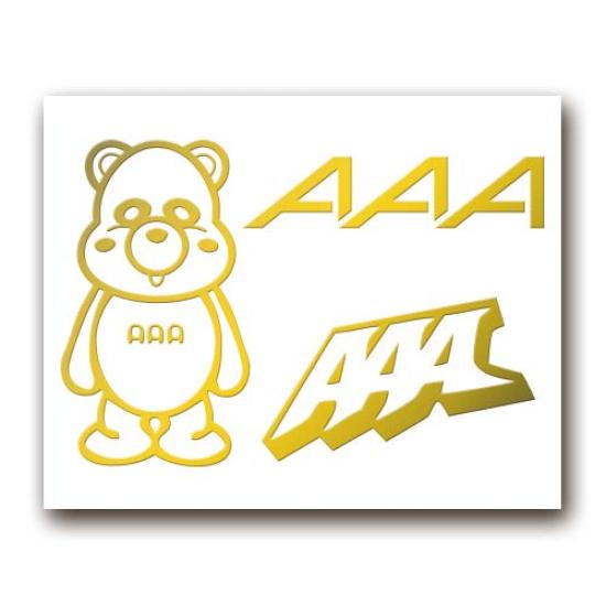 

Наклейка только с изображением Маленький Золотой 013G осталось, AAA золотой