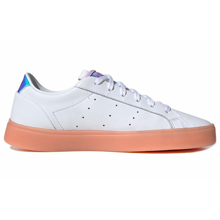Adidas Eleganckie damskie FW3718 'White Coral Iridescent'