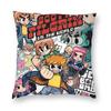 Scott Pilgrim Comic Collage Pillow Case Graphic Pillow Cover For Sofa Bedroom Home Decor Kawaii Cushion Cover