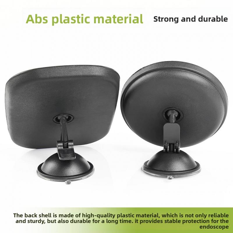Universal Suction Cup Rearview Mirror, Round & Square Styles, HD Anti-Glare, Strong Suction, Easy Installation, Fit Most Cars.