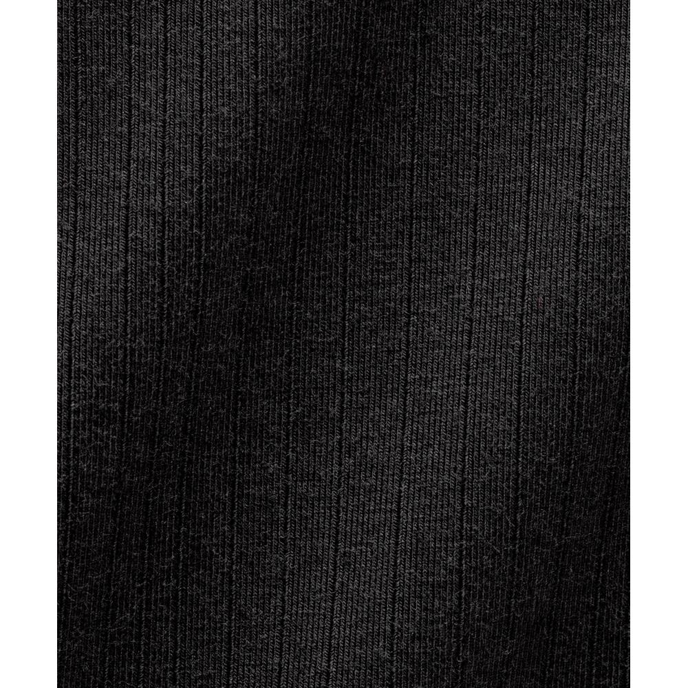 Lululemon Stretch Cotton Ribbed Logo Super High Rise Bikini Underwear Black