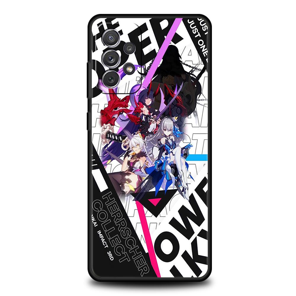 

Чехол Honkai Impact 3rd Game для Samsung A24 A12 A14 A32 A50 A70 A20E A20S A10 A10S A22 A30 A40 A34 A54 A42 A52 A02S A04s Samsung A72