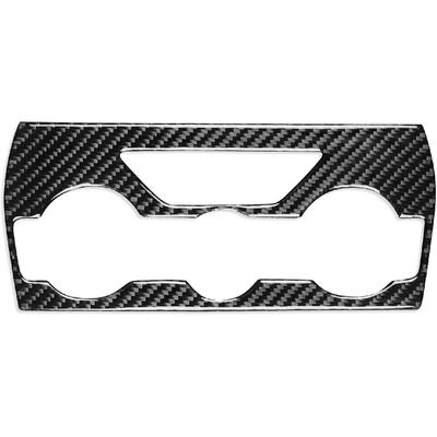 NVCNX Real Premium Carbon Fiber for Subaru Forester Accessories 2019-2024 2020 2021 2022 2023 Car Dash AC Climate Control Panel Cover Interior Trim