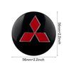 4pcs 56/60mm Cars Hub Caps Car Wheel Center Caps Hubcap Sticker Tire Hub Cover for Mitsubishi Asx Lancer 10 Outlander 3 l200 wszm26