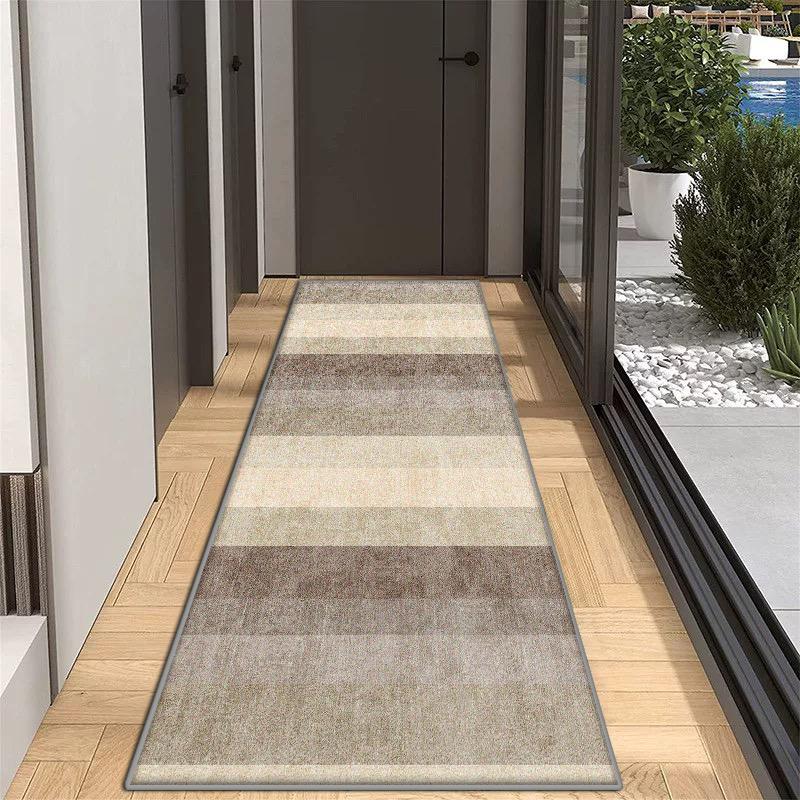 Balkonový dlouhý koberec Chodbové koberce Jednoduchý styl Obývací pokoj Ložnice Protiskluzová rohož do chodby Schody Předsíň Přizpůsobitelná podlahová rohož