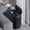 Bezkontaktní odpadkový koš do kuchyně, úzký automatický koš na odpadky, 14L koš do ložnice, vodotěsný úzký koupelnový koš na odpadky se senzorem a těsněním proti zápachu