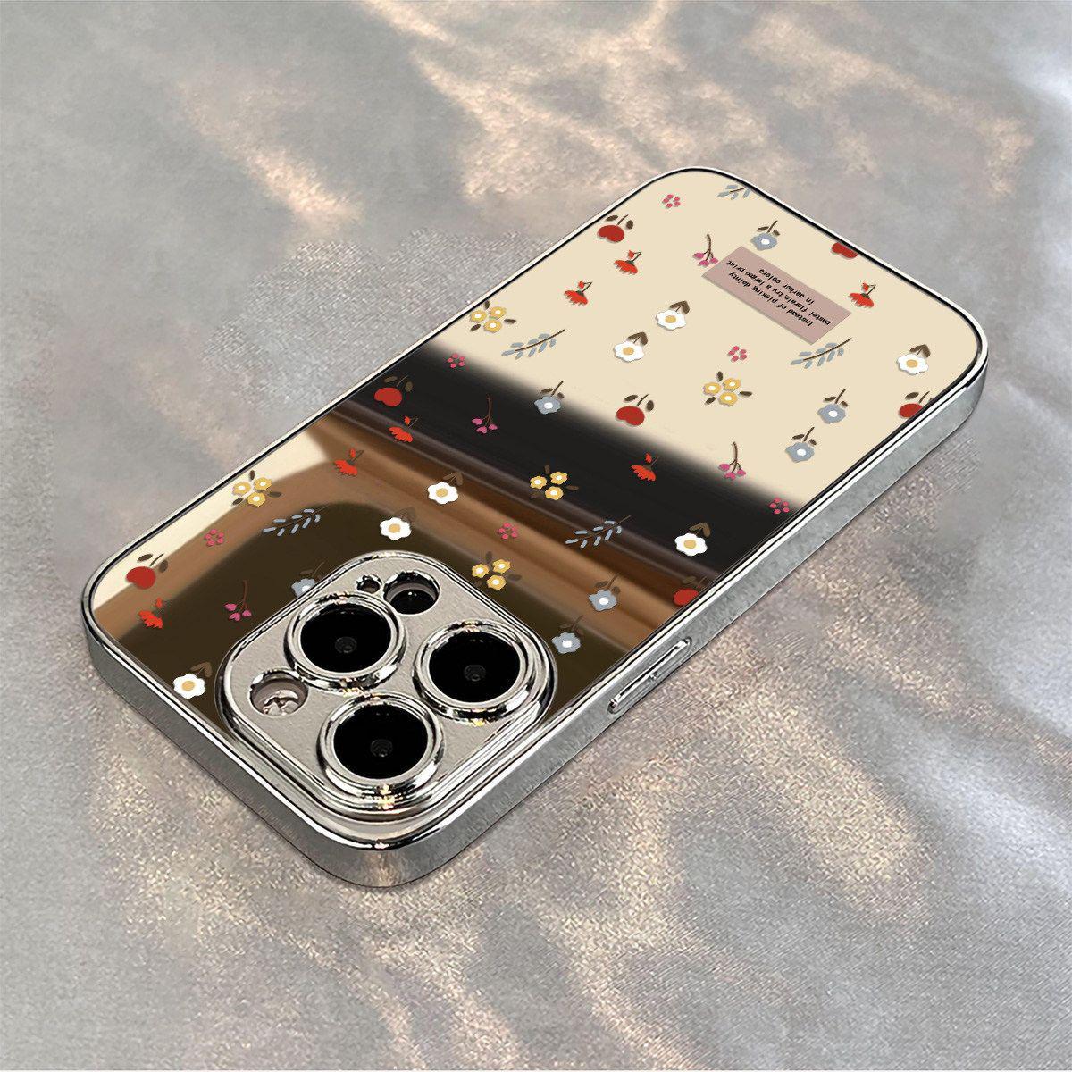 

Apple iPhone 15-17 Case: Drop-Proof, Full Coverage, Fresh Style, Small Floral Design 15 Plus